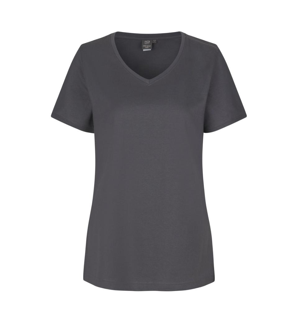 D. T-Shirt mit V-Ausschnitt, 1/2 Arm, PRO Wear CARE ID 0373